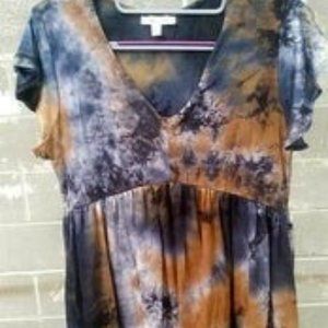 Tie Dye Knit Top
